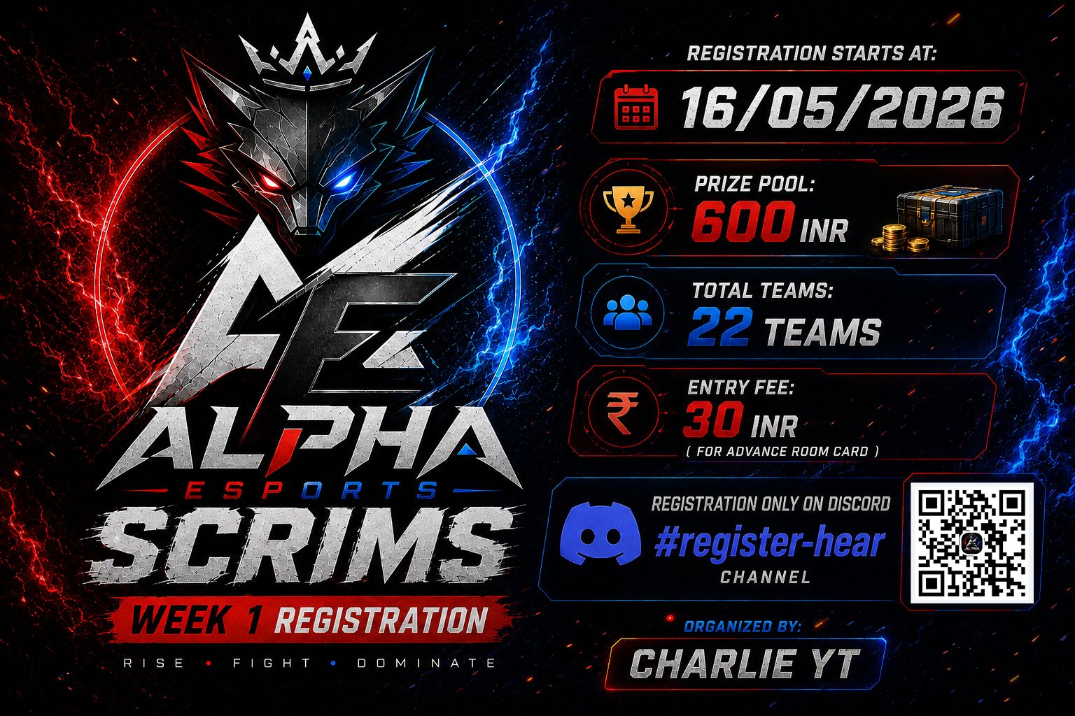Alpha Scrims